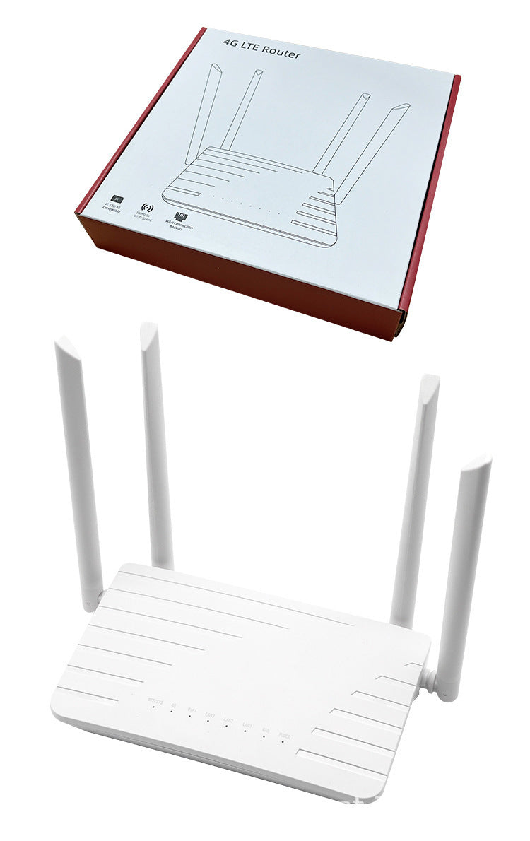 4G wireless router card SIM card 300Mbps wireless router with hotspot terminal