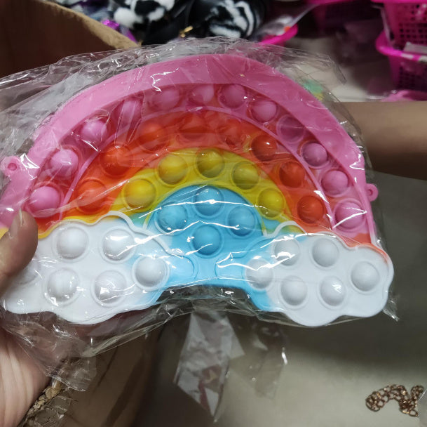 Coin Purse Children's Double-sided Bubble Pearl Tote Chain Bag 1fe2c29d 4d85 4054 be8c 8cb72600ab62