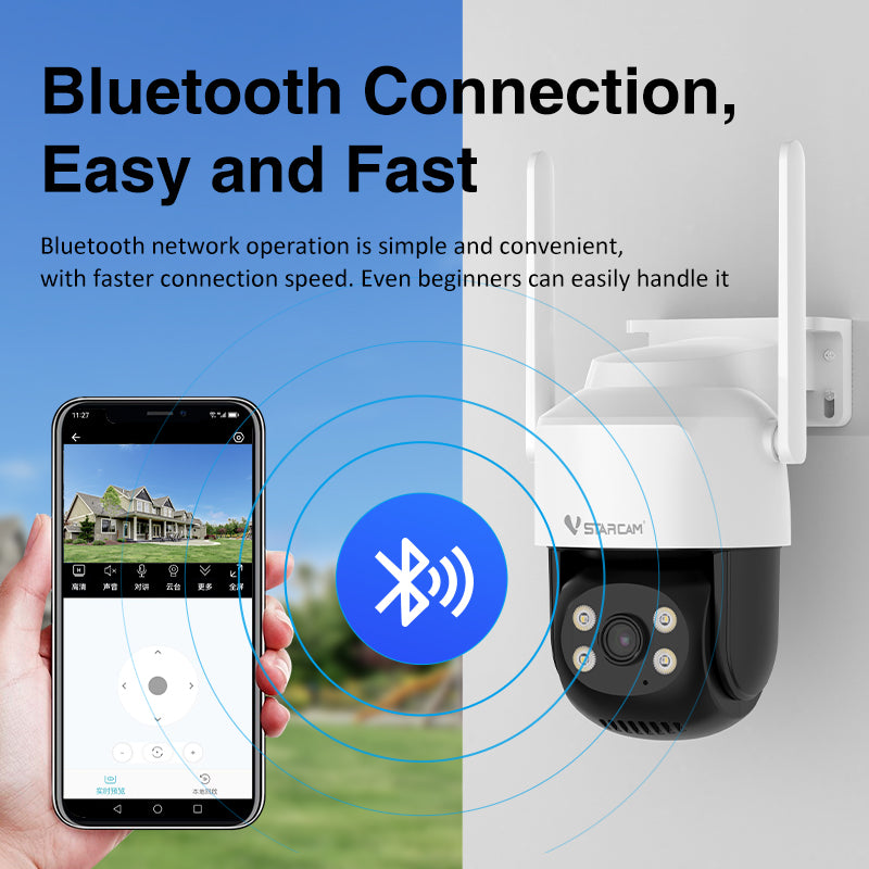 STARCAM C622: The All - in - One Outdoor Waterproof PT Network Camera with WiFi 6 2