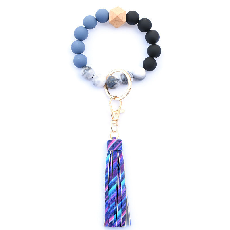 Creative Wooden Bead Bracelet Keychain 2003bdf5 f083 48d8 95cc 50bfb86e3330