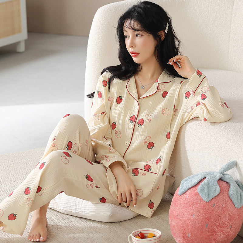 Pajamas Women's Long Sleeve Nursing Homewear Suit 20066a46 6cc3 414d ab1c d4692028bd23