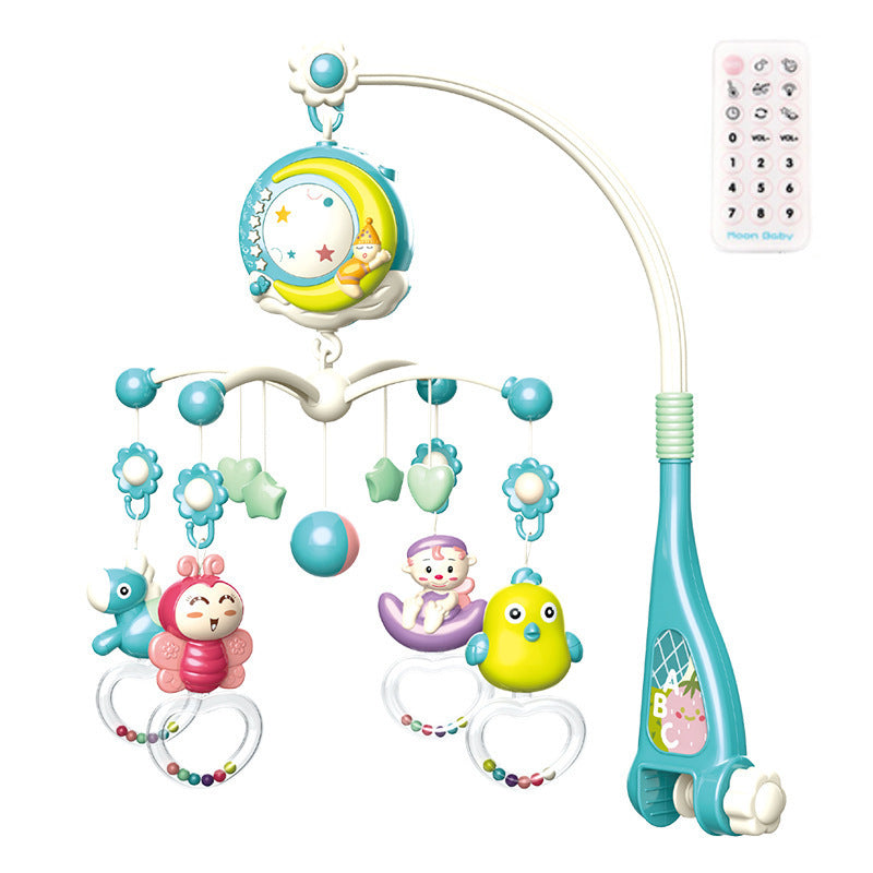 Baby Rattles Crib Mobiles Toy Holder Rotating Mobile Bed Bell Musical Box Projection Newborn Infant Baby Boy Toys 200dee42 e7