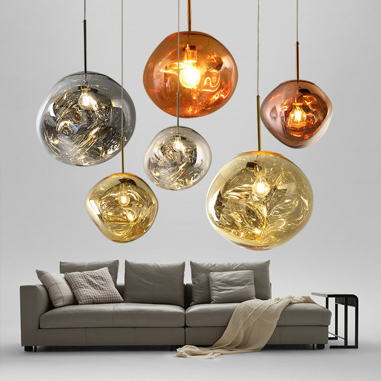 Post Modern Nordic Lava Lamp, Bedside Irregular Chandelier 2012647975088