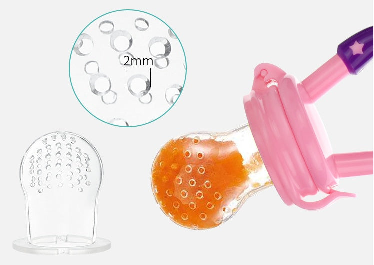 New Baby Silicone Pacifier, Encapsulated To Soothe Complementary Food Feeding Artifact 2013216787899