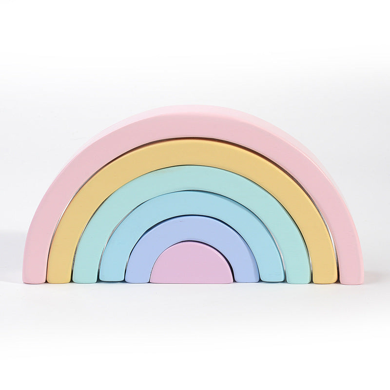 Arch bridge semicircle building blocks children toys 2043053082650