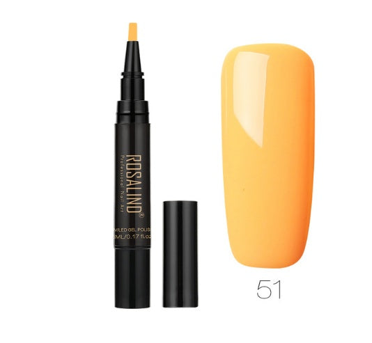 5ml Solid Color Nail Art Pen Nail Glue for Nail Art - HD Wireless Product #62