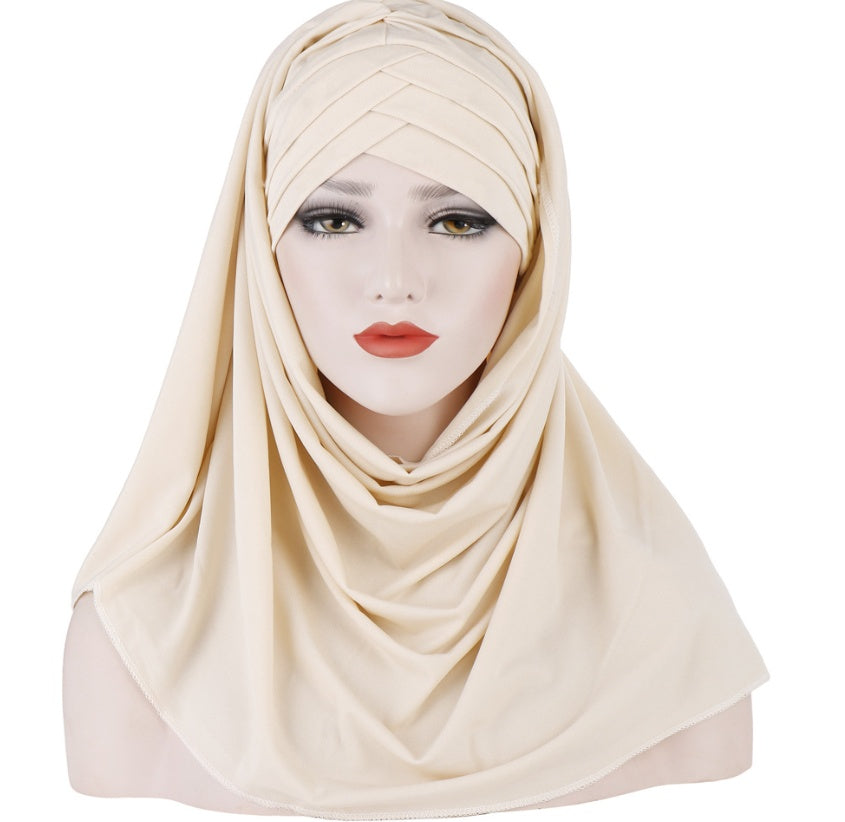 Muslim Lady Fashion Patch Hijab 2053661744869