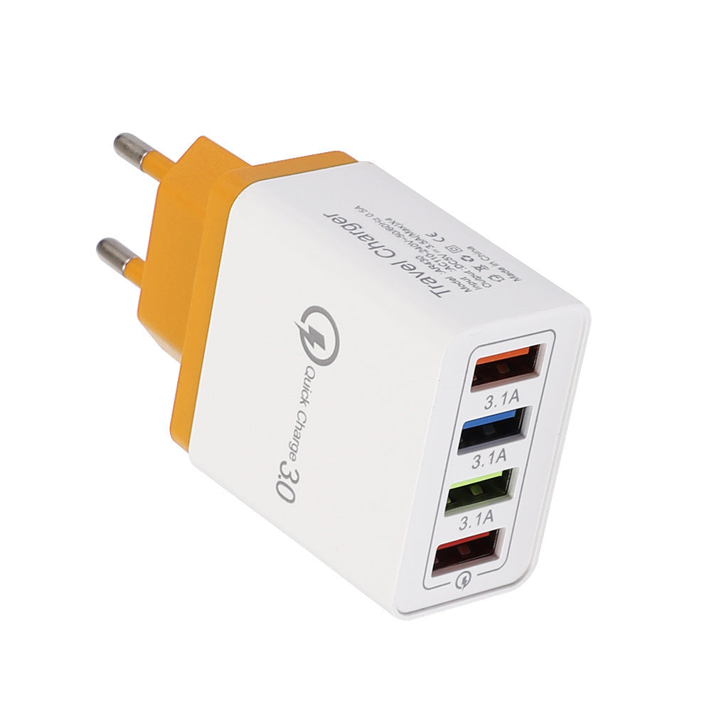 USB Charger Quick Charge 3.0 4 Phone Adapter For Tablet Portable Wall Mobile Charger Fast Charger - 图片 27