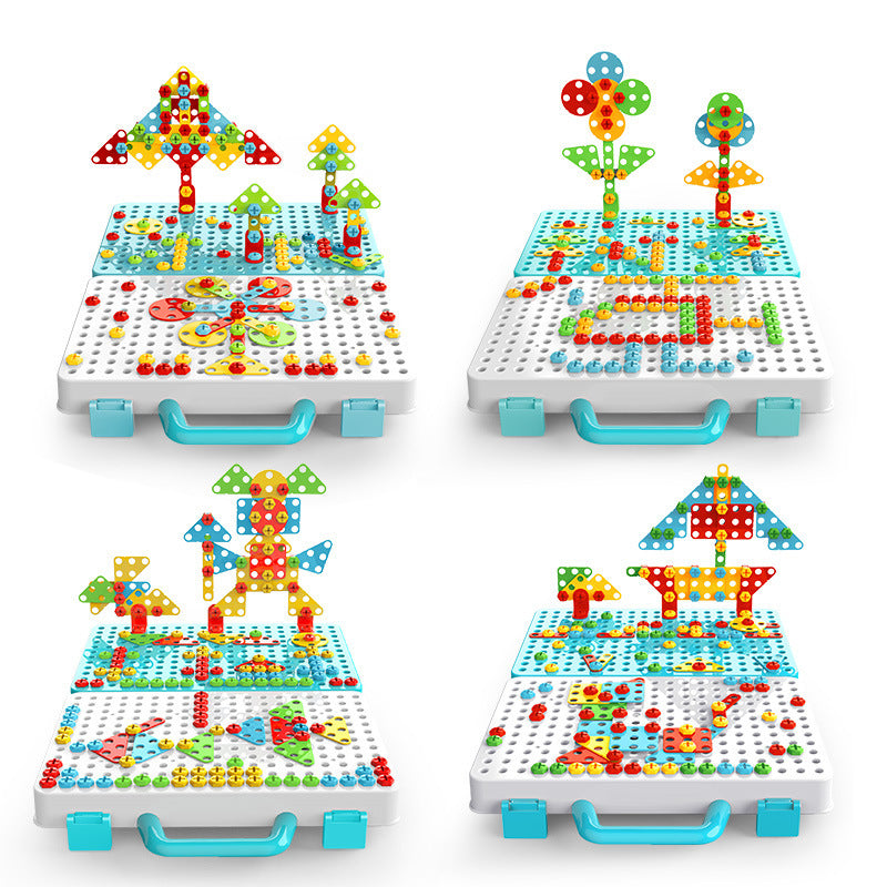 Children's Variety Puzzle Manual Disassembly Toolbox 2086247957127