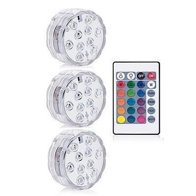 LED Remote Control Diving Light Waterproof Candle Light 2096262049313