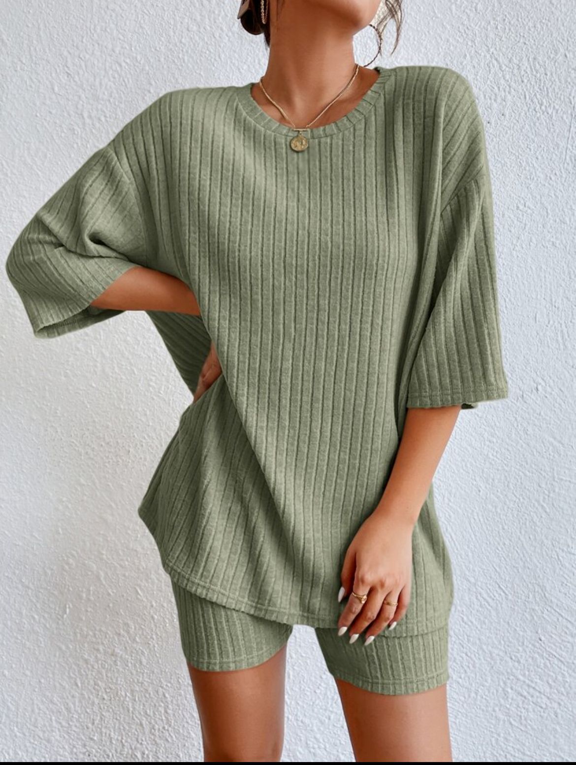 Fashion Casual Solid Color Shorts Suit 20b97bc1 cf7b 4439 a690 cdd5b4bfa895
