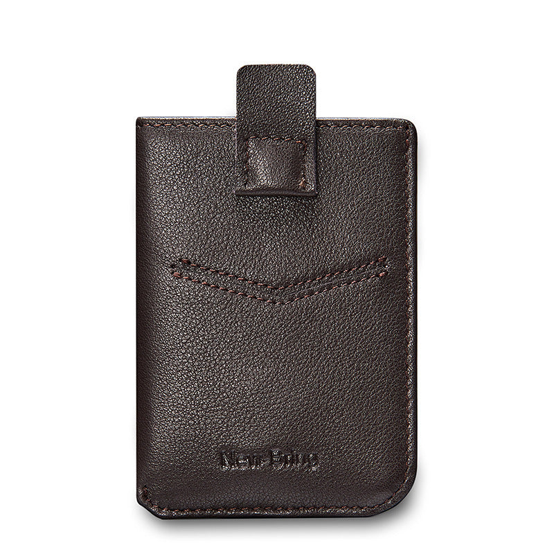 Genuine Leather Wallet Men's Card Holder Thin Cowhide 210b7c08 fe4c 416d 83c2 138ee024bdc7
