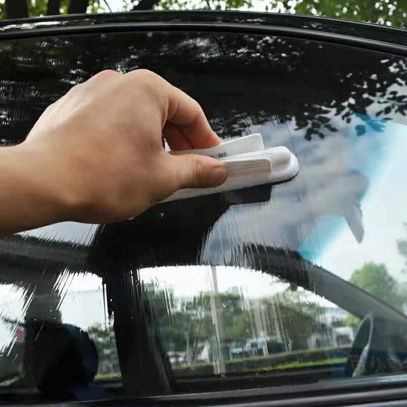 Universal Car Wipers 1 PC Windshield Glass Water Rain Repellent Blue Soft Absorbent Wash Cloth 2120415195288