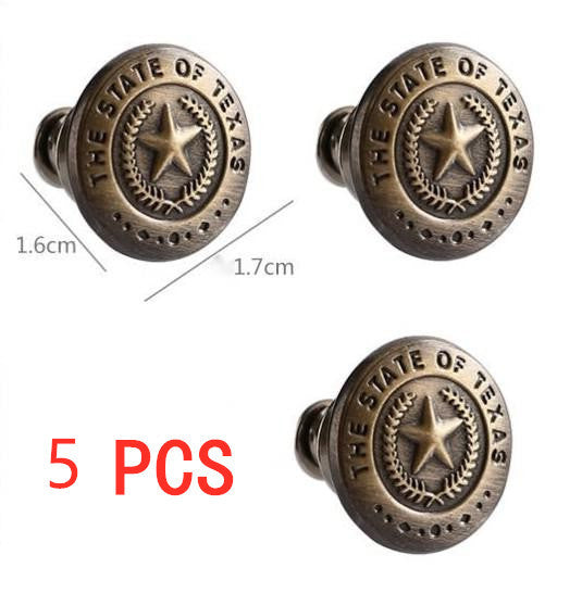 Nail-free pants extension buttons 2155987968153