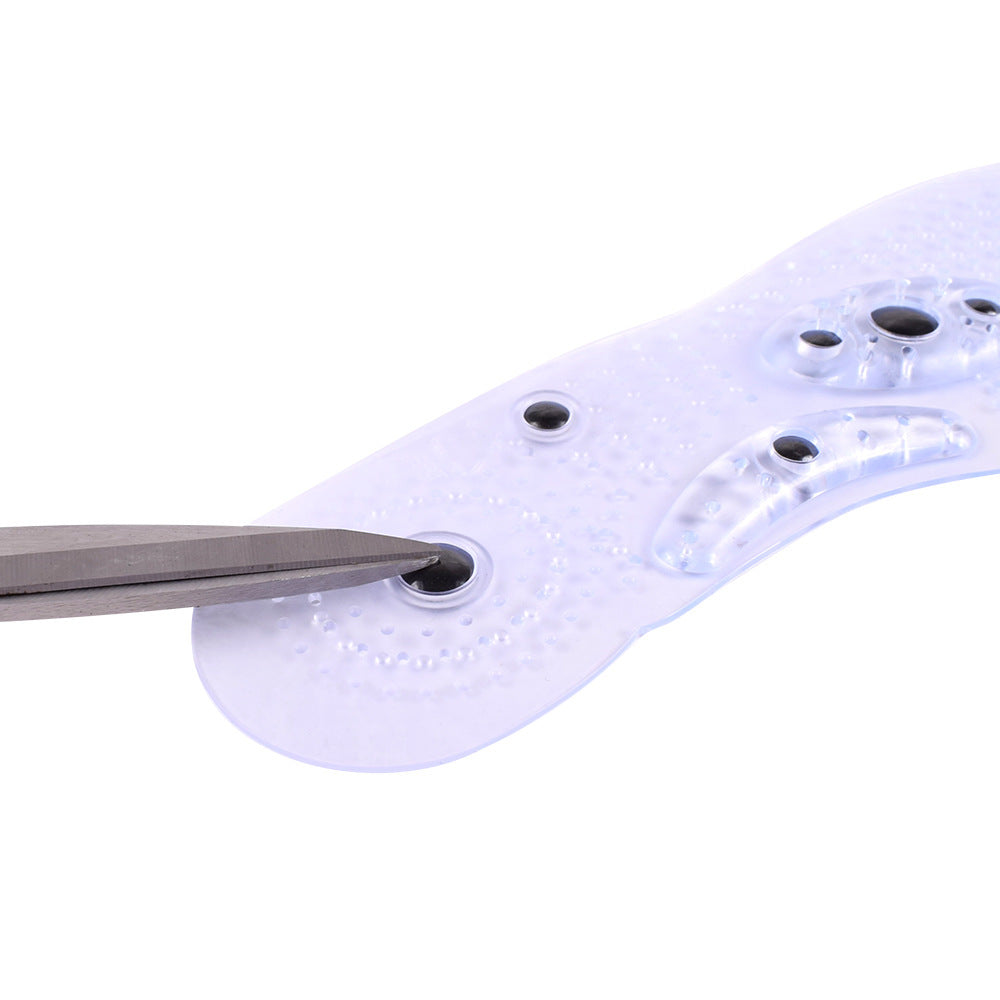 Transparent magnetic therapy insole with 8 magnets 21596968372139