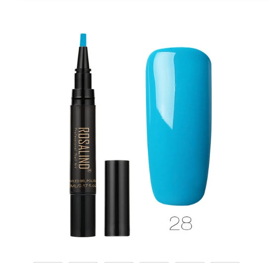 5ml Solid Color Nail Art Pen Nail Glue for Nail Art - HD Wireless Product #12