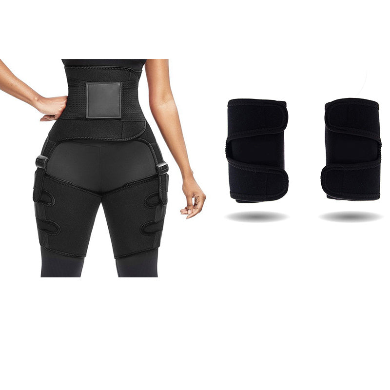 Sports Waist Belt Adjustable One-piece Girdle Leg Straps 2178756012683