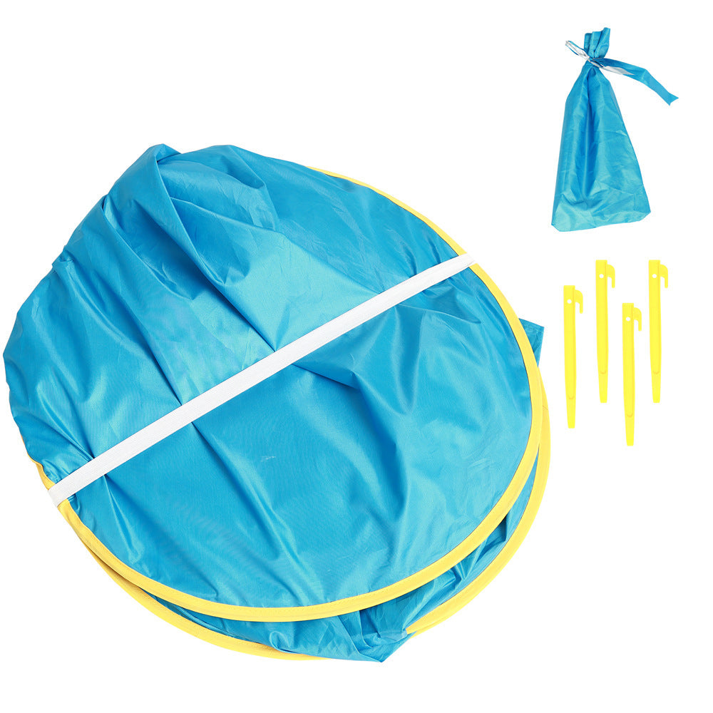Baby Beach Tent Kids Outdoor Camping Easy Fold Up Waterproof Up Sun Awning Tent UV-protecting 21950474549390