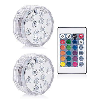 LED Remote Control Diving Light Waterproof Candle Light 2198789584917