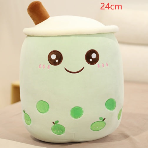 Cute Fruit Drink Plush Stuffed Soft Strawberry Milk Tea Plush Boba Tea Cup Toy Bubble Tea Pillow Cushion Kids Gift 21c94ea5 8