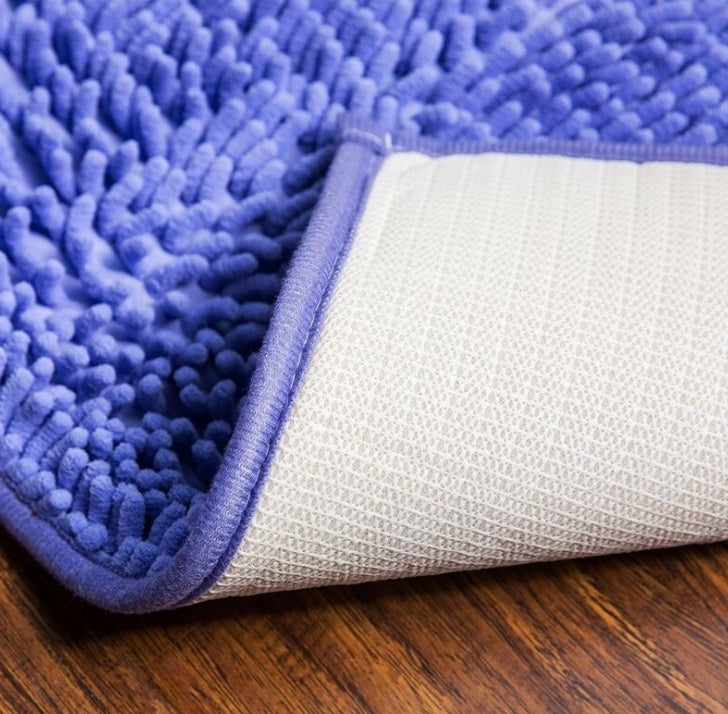 Chenille Absorbent Bathroom Non-slip Floor Mat 2211819232534