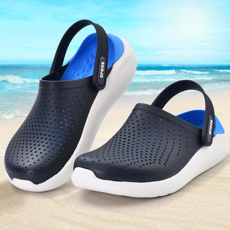 Men's and women's hole shoes, large size beach shoes 221672146078