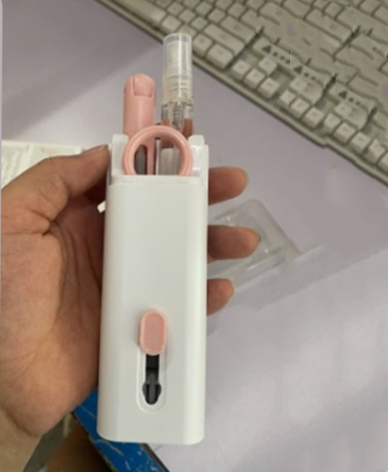 Multifunctional Bluetooth-compatible Headset Cleaning Pen Set Keyboard Cleaner Cleaning Tools Cleaner Keycap Puller Kit 22237