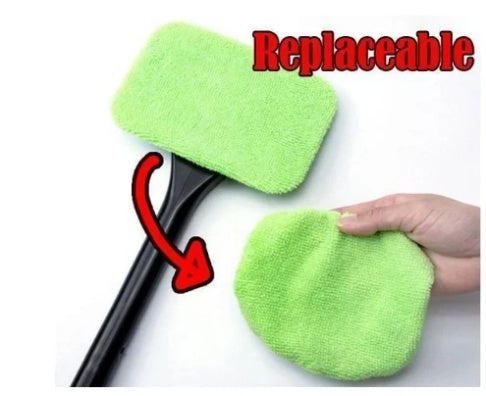 Car Window Pivoting Microfiber Cleaner Auto Window Cleaner 22242228302283
