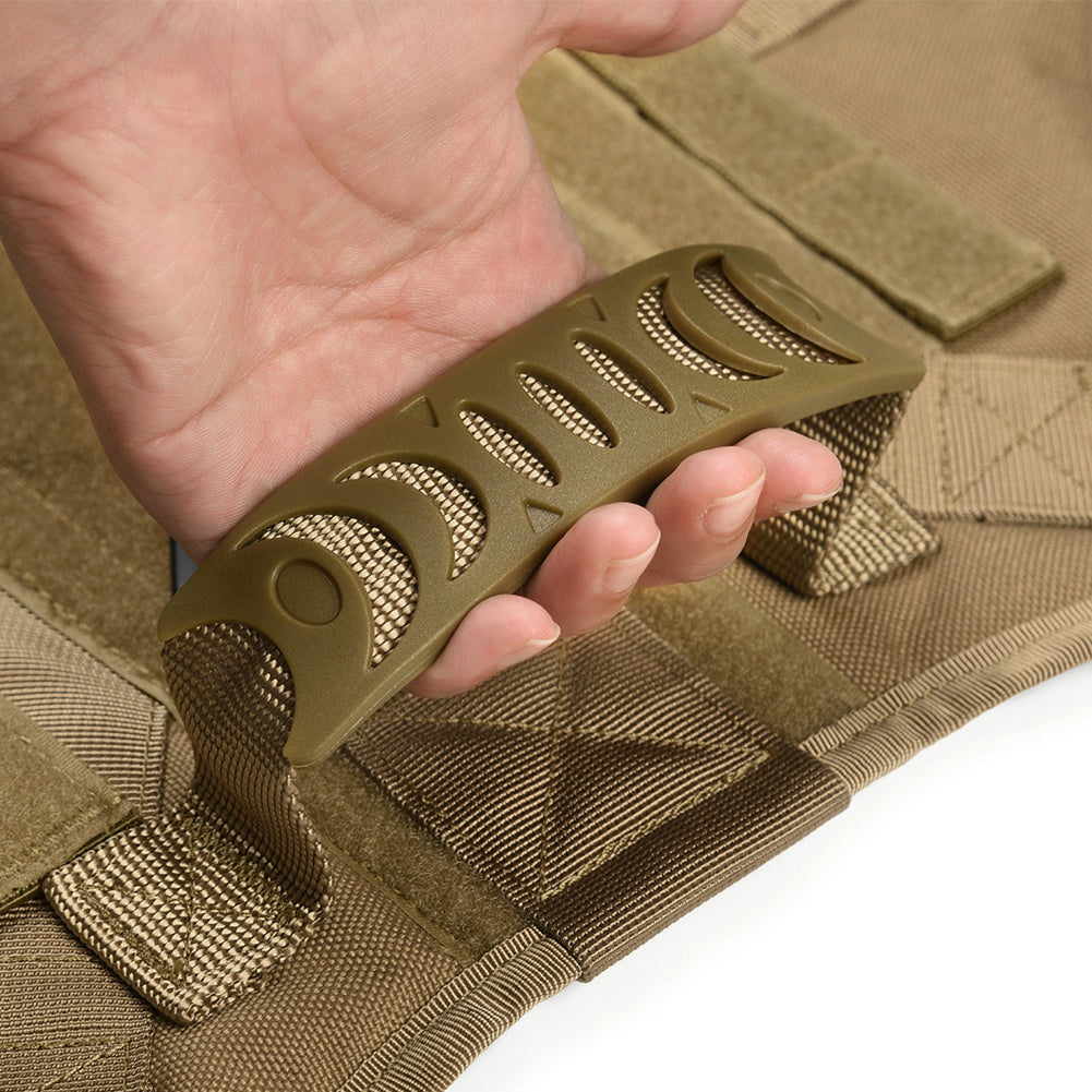 Military Tactical Dog Harness German Shepherd Adjustable Pet Dog Back 2235655384829