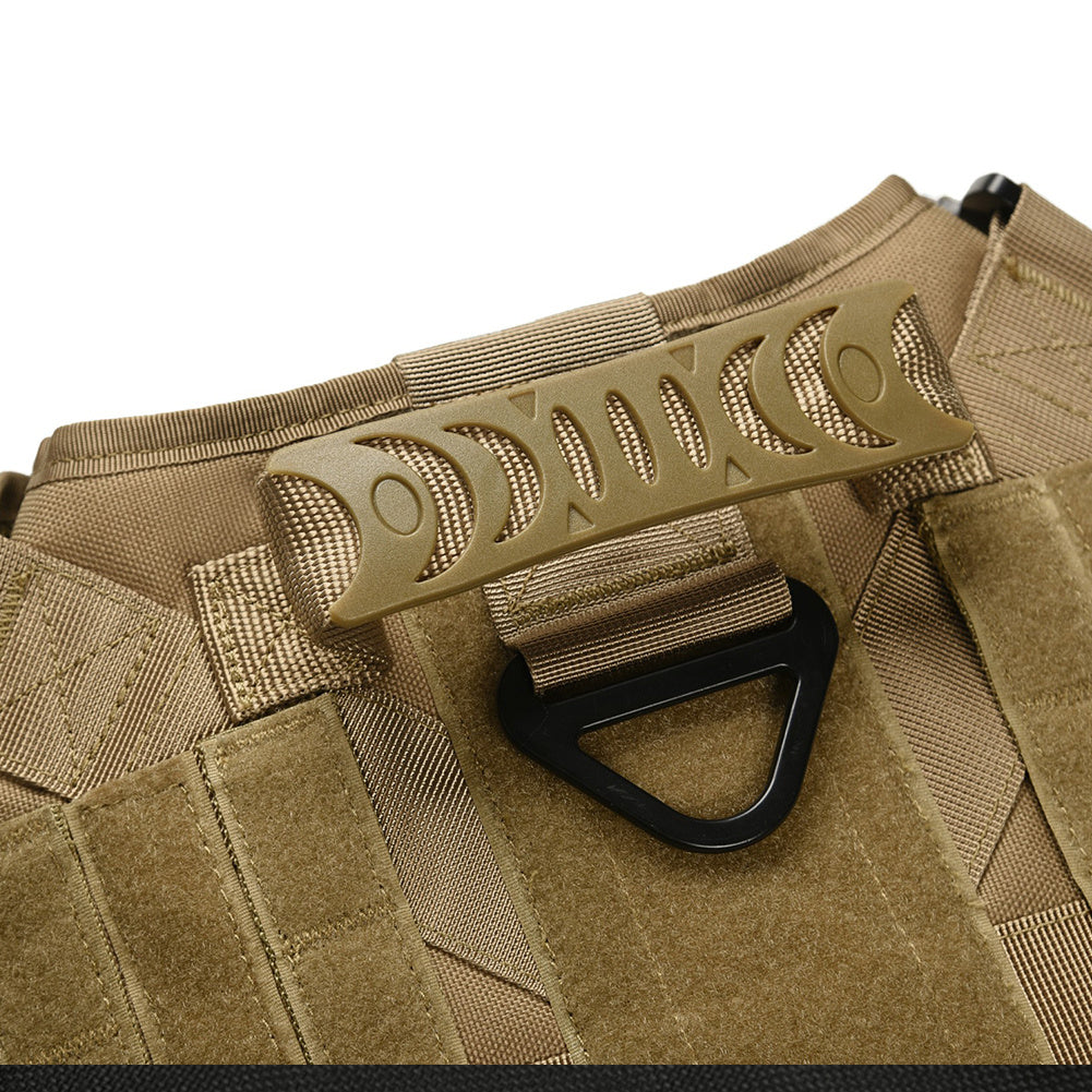 Military Tactical Dog Harness German Shepherd Adjustable Pet Dog Back 2239411335110