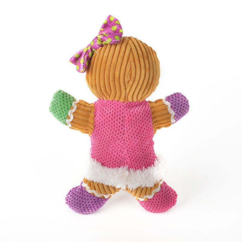Pet Big Gingerbread Man Christmas Toy 2240418006991