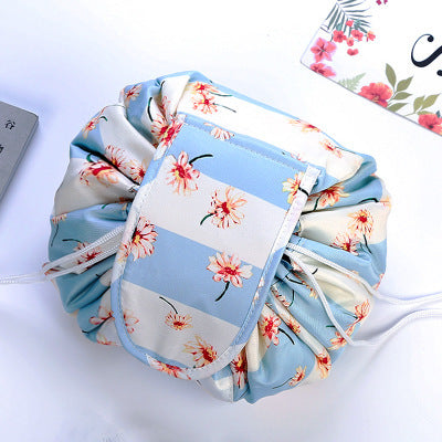 Portable waterproof drawstring cosmetic bag 2240497530276