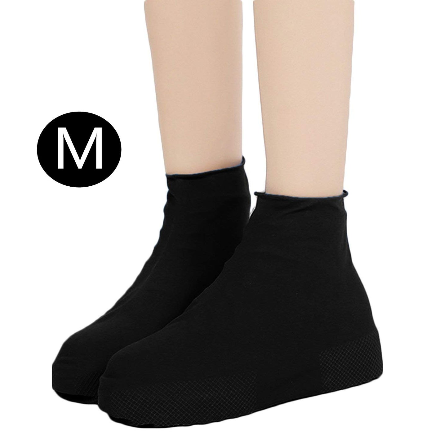 Men and women hiking slip wearable easy to carry silicone rain boots 2244021753709