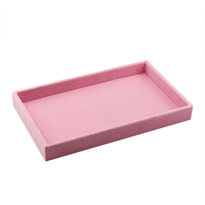 Jewelry storage box flannel earrings jewelry box storage box 22508841605182