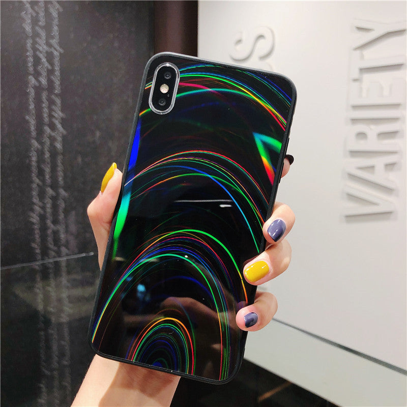 Rainbow Mirror Soft Case Glitter Cover 2253511534698