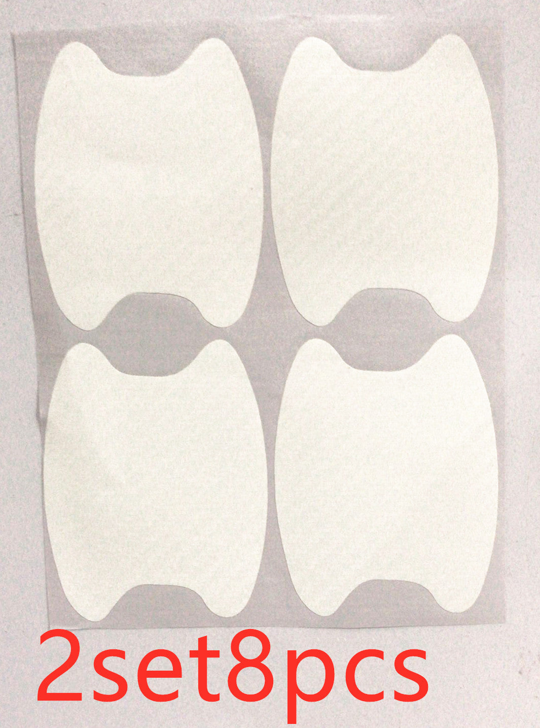 4pcs Set Of Door Stickers Carbon Fiber Scratch-resistant Car Handle Stickers - HD Wireless Product #5