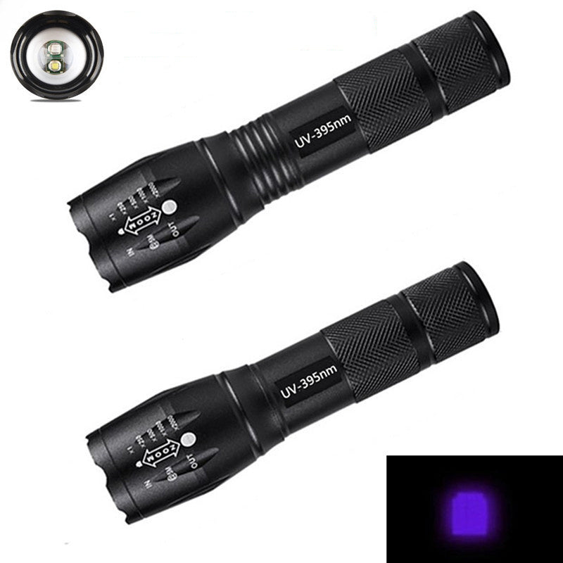 395nm 365nm flashlight detection light - HD Wireless Product #12