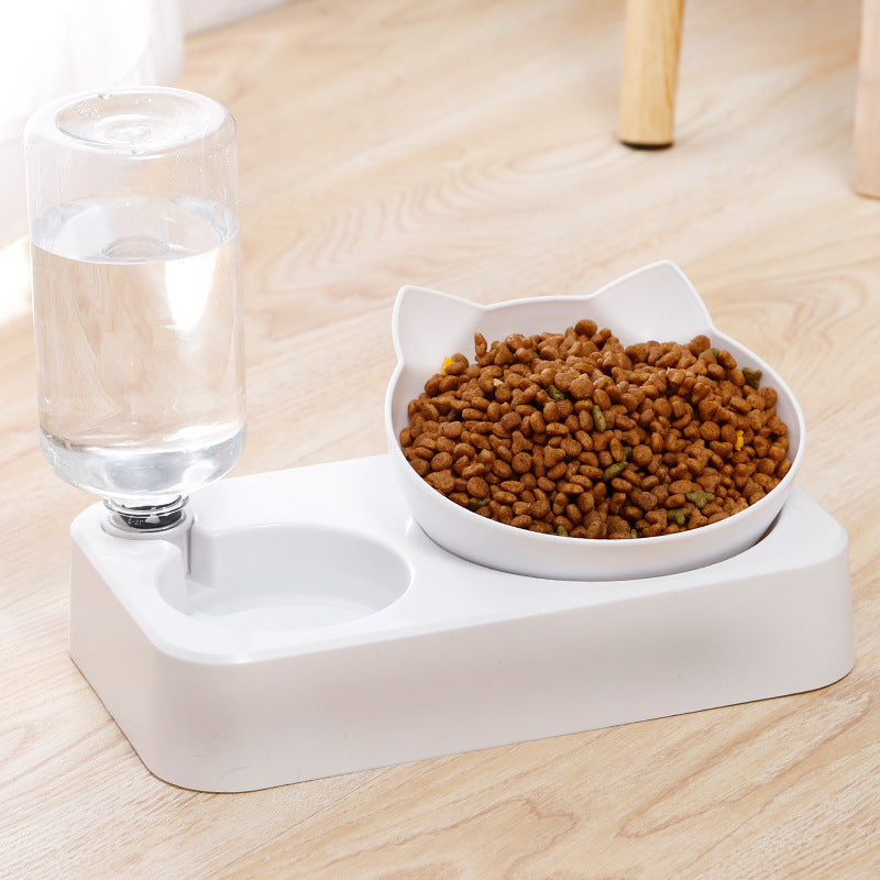 Adjustable automatic drinking cat neck bowl 23695193536865