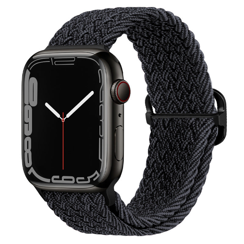 Double Loop Nylon Loop Woven Rainbow Watch Strap 237c52e3 e9ac 447b 9b85 1e7b9378c489