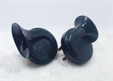 Car horn 12v snail horn high and low two-tone car horn whistle electric horn 238367384136