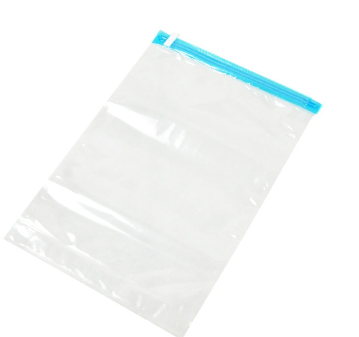 1 pc Hand Rolling Compression Vacuum Bag Border Foldable Compressed Home Clothes Plastic Storage Bag Space Saving Seal Bags - HD Wireless Product #4