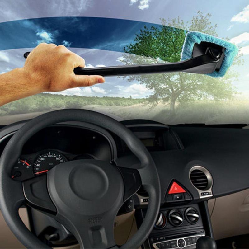 Car Window Pivoting Microfiber Cleaner Auto Window Cleaner 2387900441501