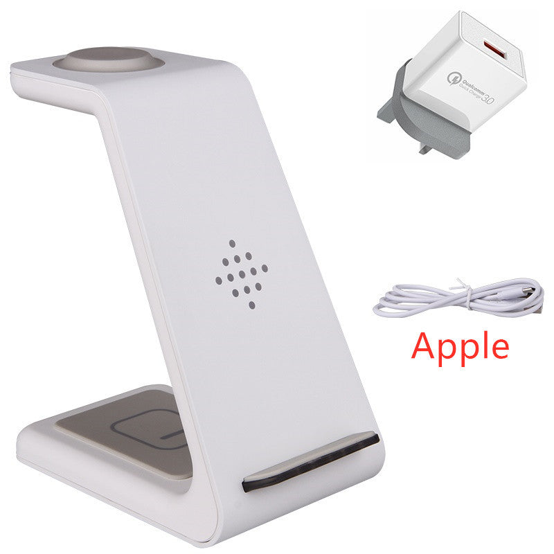 3 In 1 Fast Charging Station Wireless Charger Stand Wireless Quick Charge Dock For Phone Holder - 图片 54