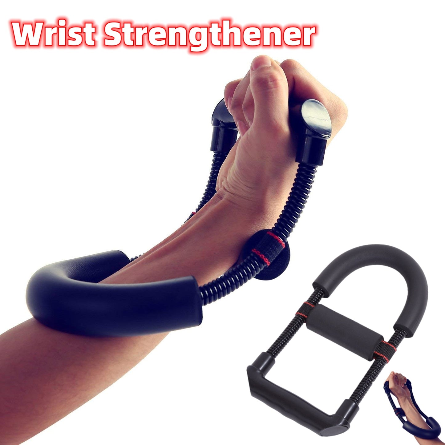 Grip Power Wrist Forearm Hand Grip Arm Trainer Adjustable Forearm Hand Wrist Exercises Force Trainer Power Strengthener Grip