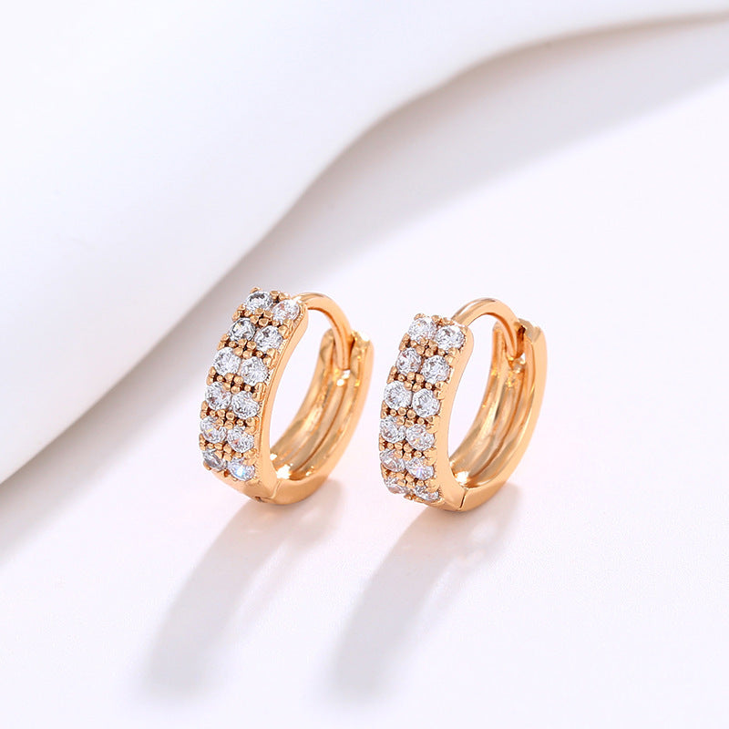 Women's Fashion Graceful Personality Zircon Earrings 23da21b5 94a8 4c5f 8c7b 22dcb8dada94