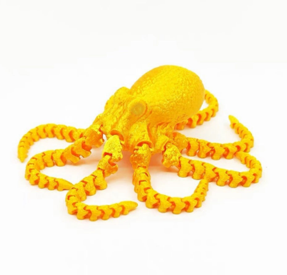Cute Movable Joint Print Octopus Toy 23e28eef 9d0b 4129 842b 4ec6e7f19915 trans