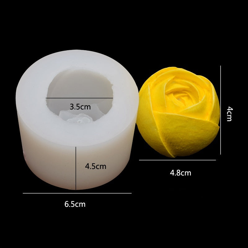 Rose Flower Fondant Silicone Mold 2401220641260329400