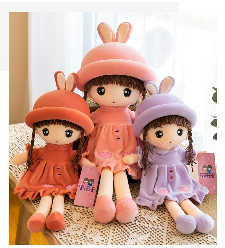 Girl Cute Rabbit Plush Toy Cartoon Doll 2403040758510329400