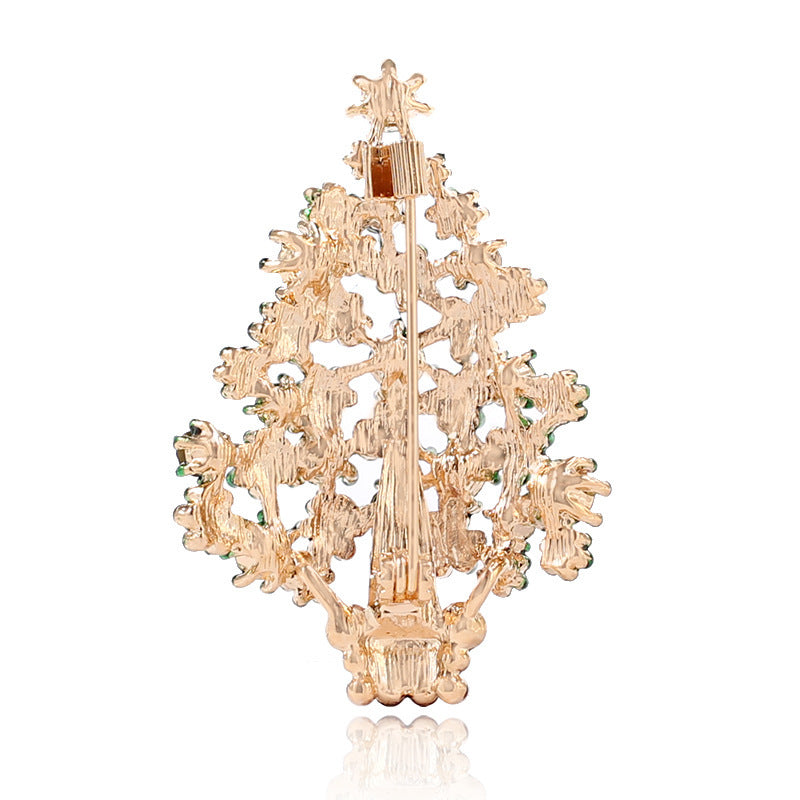 Christmas Tree Brooch Pin Women Girls Jewelry 2409536272053