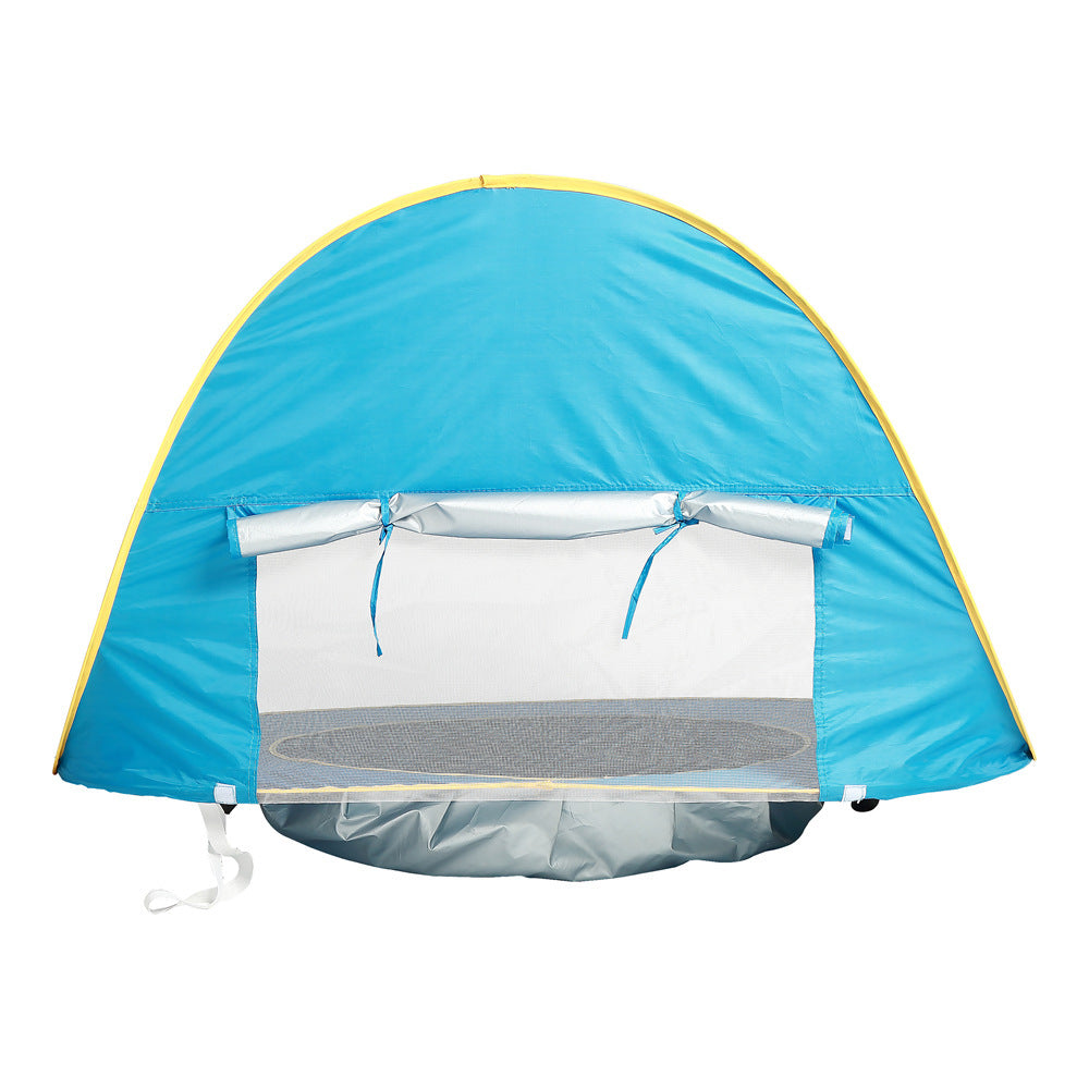 Baby Beach Tent Kids Outdoor Camping Easy Fold Up Waterproof Up Sun Awning Tent UV-protecting 24318842223564